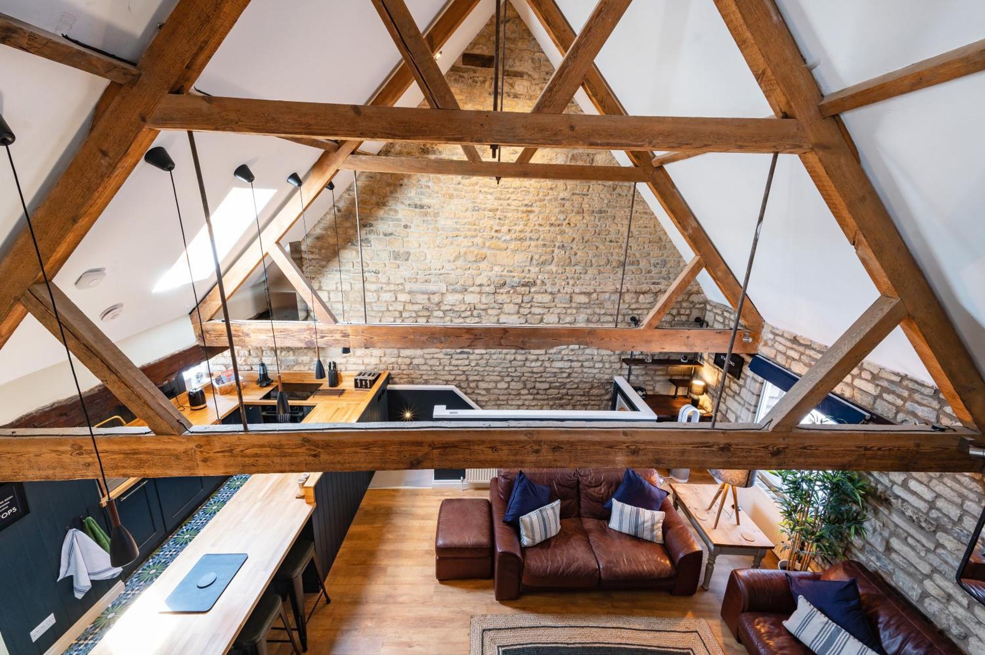 Luxury Town Centre Loft Apartment In Converted Granary Stamford Exterior foto